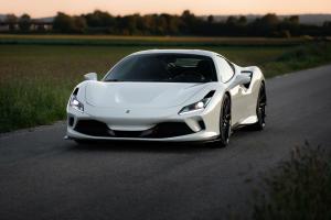 Ferrari F8 Tributo by Novitec Rosso on Vossen Wheels (NF9) 2020 года 